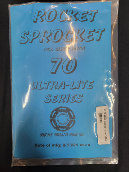 #35 70 SPLIT ROCKET SPROCKET