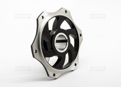 Aluminum Sprocket Carrier For 30mm Axle Black Anodized