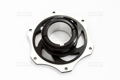 ALUMINUM SPROCKET CARRIER FOR 40mm AXLE BLACK ANODIZED