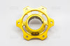 ALUMINUM SPROCKET CARRIER FOR 50mm AXLE GOLD ANODIZED